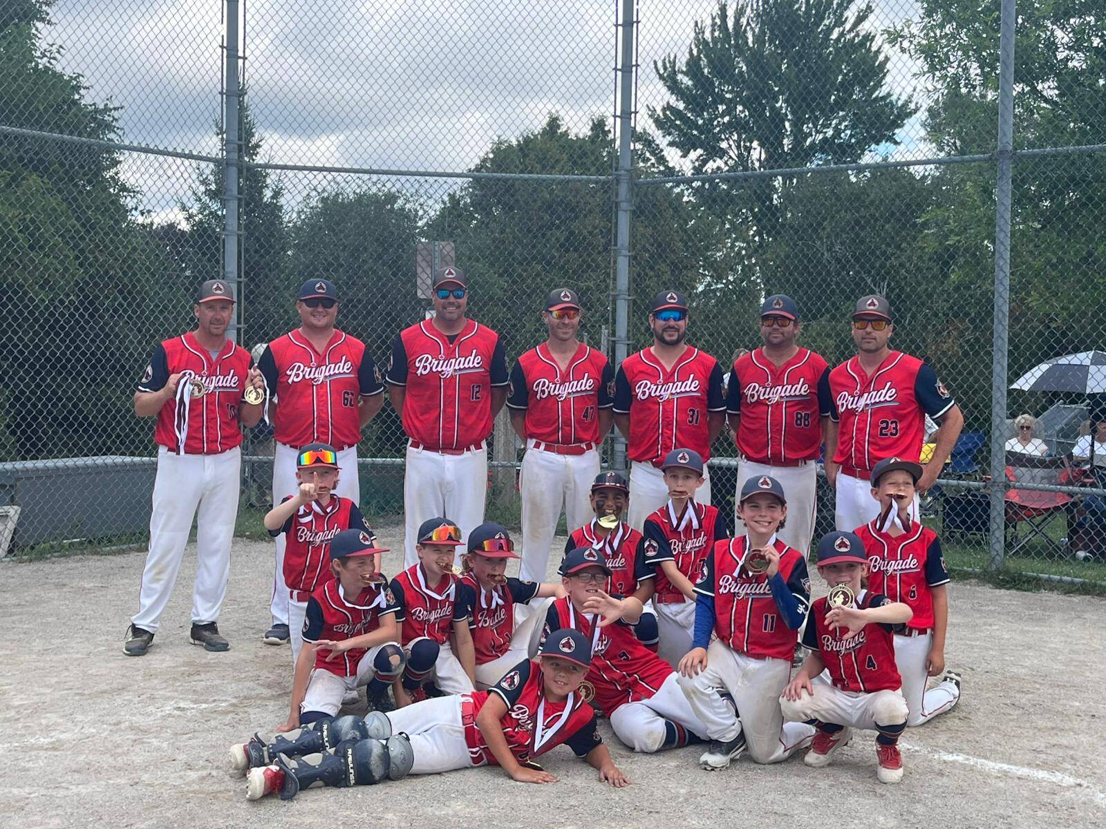 Sarnia Brigade 9U Team Photo